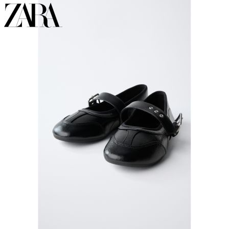 ZARA2026夏季新品 童鞋女童 搭扣舞蹈鞋芭蕾鞋 2514830 800
