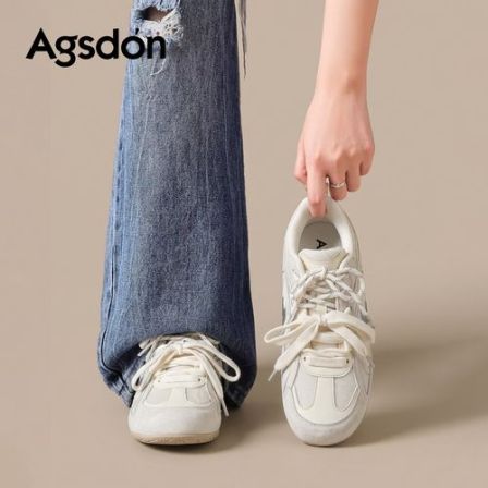 LL奥古狮登芭蕾德训鞋女2026新款夏秋季透气阿甘鞋轻便百搭运动鞋