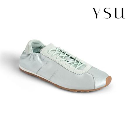 【余书】YSU缎面德训内增高复古休闲运动软底百搭平底鞋YSU026QL-3