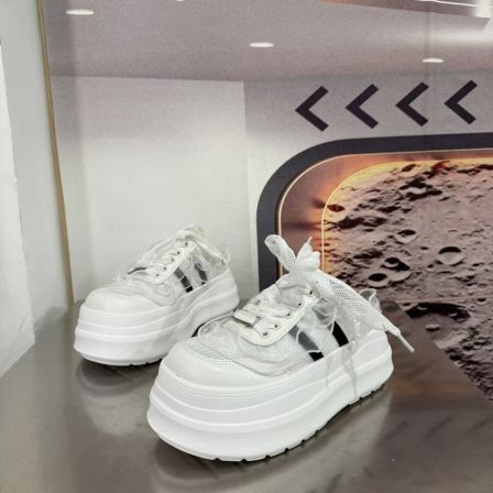 855-05新款2026圆头系带韩版简约休闲板鞋潮流百搭ins