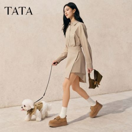 TATA/他她2026秋商场同款勃肯鞋女时尚百搭鞋新款CMC04CM6