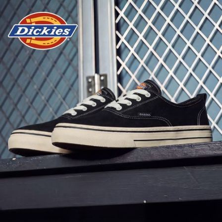 Dickies夏季透气休闲板鞋潮流百搭美式街头户外经典低帮帆布鞋男
