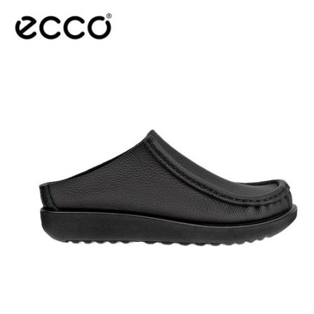 ECCO爱步帆船鞋男 26年新款春夏真皮轻便一脚蹬休闲鞋JOKE 552524