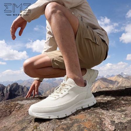 EMZ【商场同款】男子低帮经典运动休闲鞋舒适耐磨系带运动休闲鞋男
