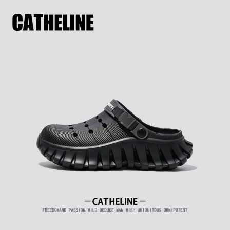 美国CATheline男士洞洞鞋夏季外穿潮牌防滑涉水运动两用包头凉鞋