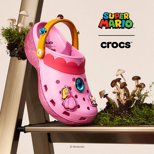 Crocs｜碧姬公主经典云朵复古厚底洞洞鞋-212137主图