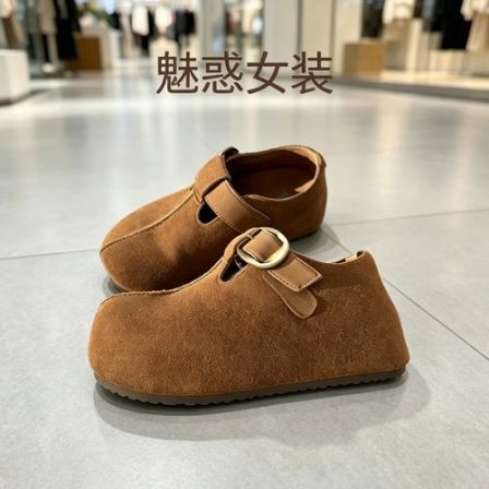 勃肯鞋春秋新款软底防滑休闲百搭内增鞋子