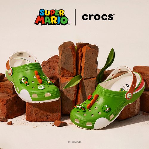Crocs｜耀西经典洞洞鞋|212136主图