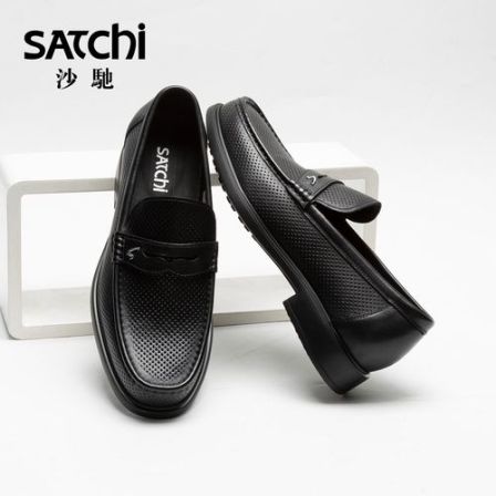 男士皮鞋2026新款真皮高品质透气夏季休闲皮鞋402643706Z