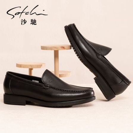 2026年春季新款高档小牛皮真皮乐福鞋男商务休闲皮鞋212622318Z