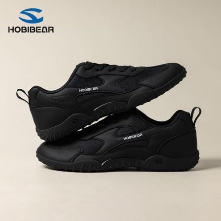 HOBIBEAR新款透气网面超轻软底防滑耐磨防臭男士运动休闲鞋男鞋