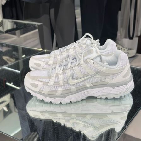NIKE/耐克女款NikeP-6000低帮浅蓝灰白跑步鞋女鞋运动FV6603101