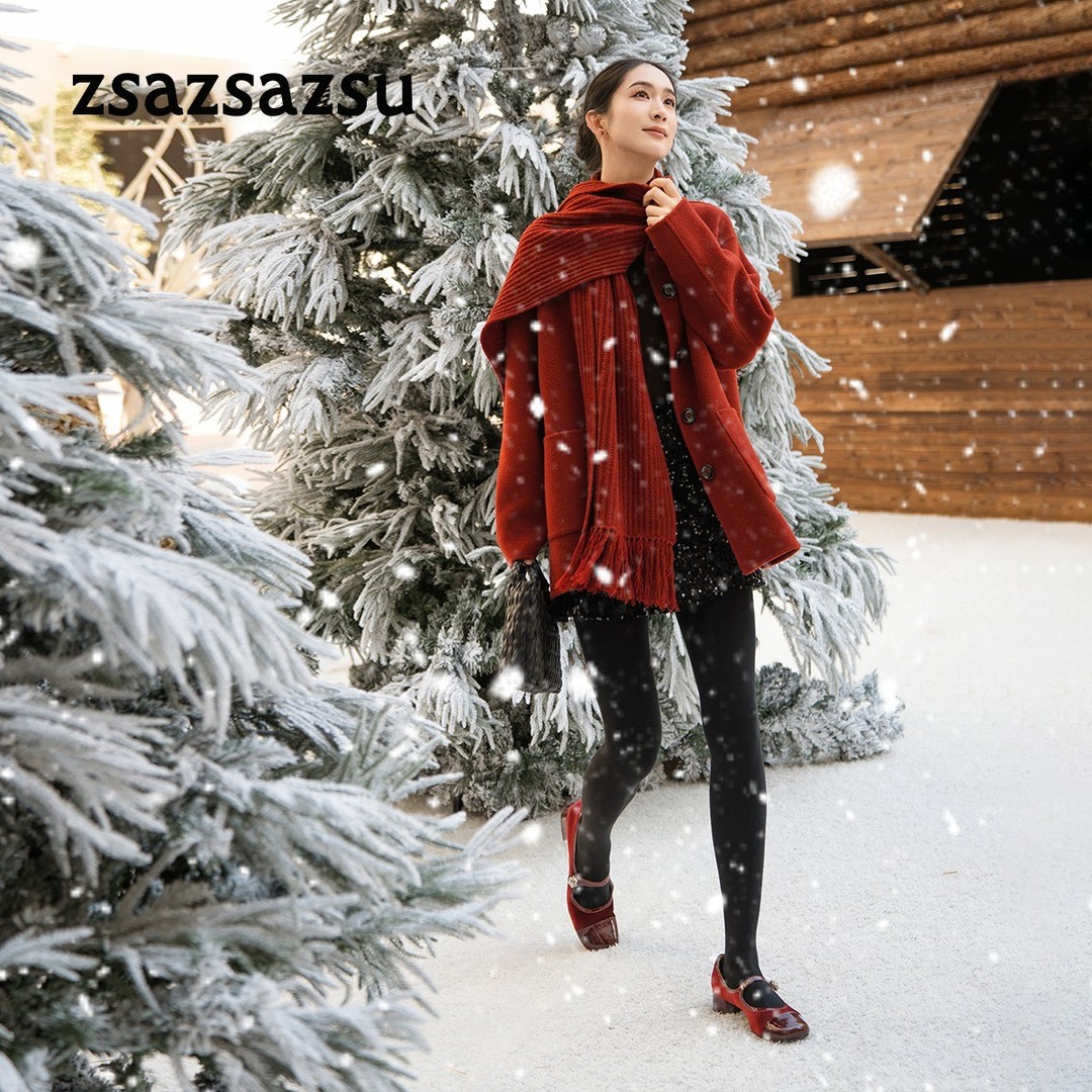 【琉璃花】莎莎苏2026春季新款时尚玛丽珍复古显瘦单鞋女Z76124A-10主图