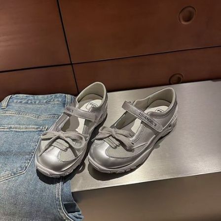 春夏新款休闲鞋百搭厚底增高户外通勤女鞋MTX63048