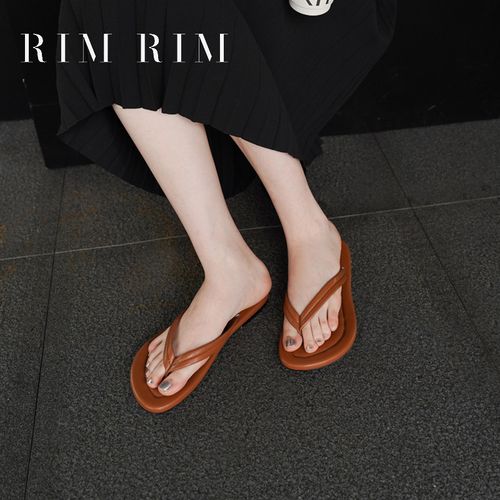 RIM RIM 【松弛系列】人字拖鞋女夏季外穿时尚新款平底沙滩鞋主图