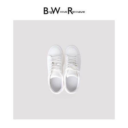 【总】系带低帮轻便运动新潮百搭舒适小白鞋女q380422p