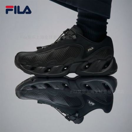 FILA上海限定【VETTA】夏新款款软底休闲鞋透气轻便厚底增高老爹鞋