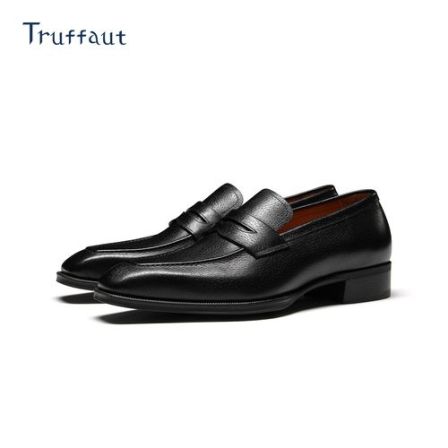 【琴底】Truffaut便士乐福鞋夏季透气一脚蹬商务正装皮鞋时尚百搭