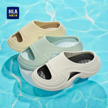 HLA/海澜之家男鞋新款夏季防滑潮流拖鞋运动增高百搭防臭可拆卸