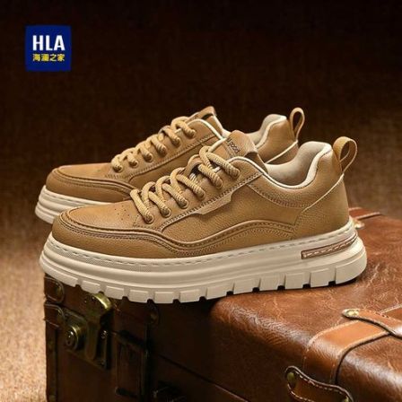 HLA/海澜之家男鞋新款秋冬时尚户外高街工装鞋厚底耐磨百搭休闲鞋