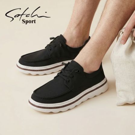 Satchi Sport/沙驰运动休闲舒适夏季防滑透气轻便男士懒人一脚蹬