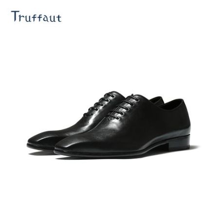 【袋鼠皮微瑕捡漏】Truffaut时尚男鞋袋鼠皮皮鞋男商务正装鞋牛津鞋