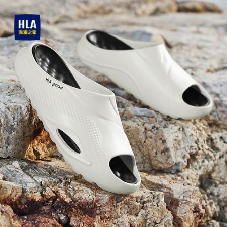 HLA/海澜之家男鞋新款夏季时尚个性拖鞋增高防滑不臭脚百搭可拆卸