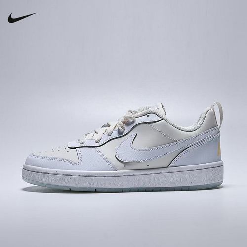 /女浅蓝白水晶底COURTBOROUGH(GS)休闲板鞋白色防滑鞋子IH4519001主图