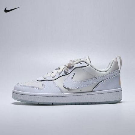 /女浅蓝白水晶底COURTBOROUGH(GS)休闲板鞋白色防滑鞋子IH4519001