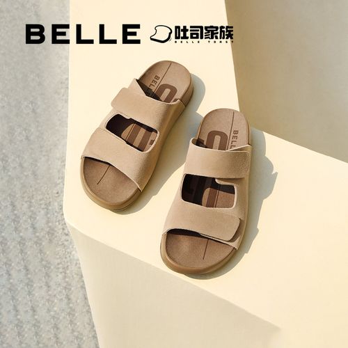 【贤哥专属】百丽吐司拖2.0勃肯鞋女26新商场同款拖鞋A8R1DBT6主图