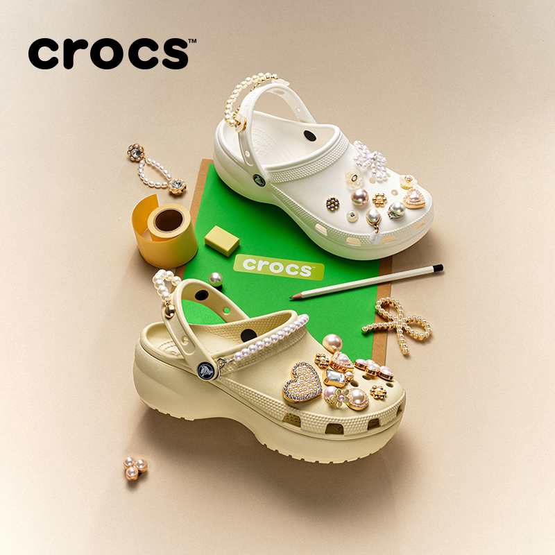 Crocs卡骆驰云朵波波玛丽珍洞洞鞋主图