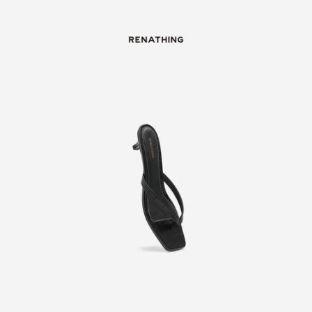 【RENATHING】鳄鱼纹压花人字拖