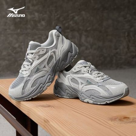 Mizuno/美津浓【粉彩风】26款厚底增高运动休闲运动鞋TRAINER 2K V2