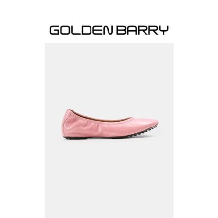 GOLDENBARRY时尚软皮浅口平底单鞋GB060728004