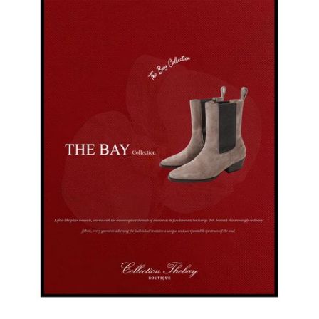 TheBay【纸牌屋】手工珠链短靴Bay2SDXL0464
