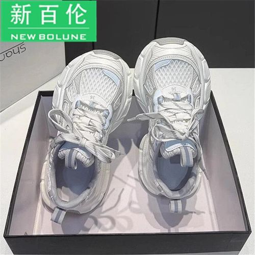 新百伦NEWBOLUNE2026夏款超轻软底老爹鞋透气运动休闲超火厚底巴主图