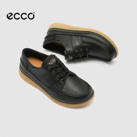 ECCO休闲鞋男 26新款轻盈透气简约缓震 步行者3.0男鞋系列 571104
