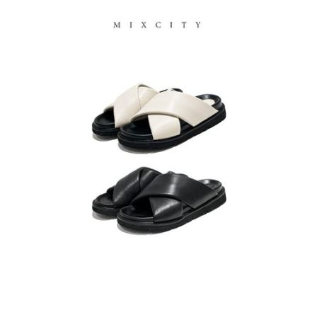 【MIXCITY亚楠家】里外全羊皮好软好轻好舒服防滑凉鞋7801