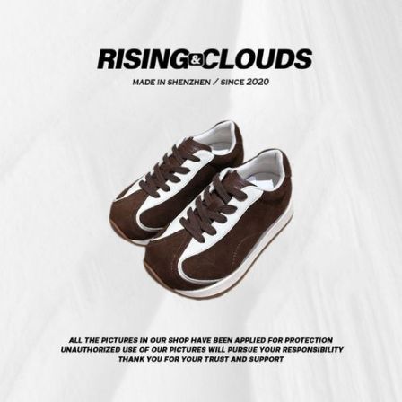 RISING&CLOUDS【小云姐】日常百搭运动时尚阿甘鞋休闲鞋010056