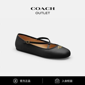 COACH/蔻驰奥莱 PHOEBE芭蕾平底鞋