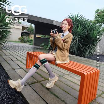 YUQI (宋雨琦)同款UGG秋季新款女士低帮瑞丘芭蕾休闲鞋 1184511