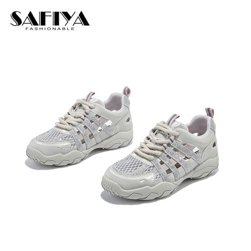 索菲娅Safiya2025夏季新款舒适时尚百搭休闲女鞋SFD2112A45主图