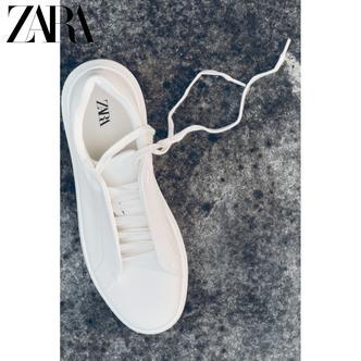 ZARA26春夏新款 男鞋 厚底轻便隐藏式系带运动鞋 2208720 001