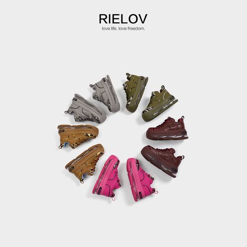 【RIELOV】增高7cm时尚潮流百搭女士休闲鞋26261主图