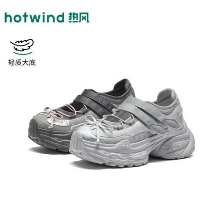热风2026年秋季新款女士老爹鞋 H42W26312