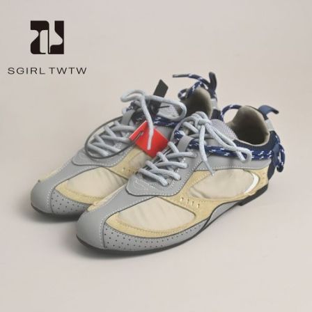 SGIRL TWTW复古机能风德训鞋女2026新款透气轻便运动休闲阿甘鞋潮