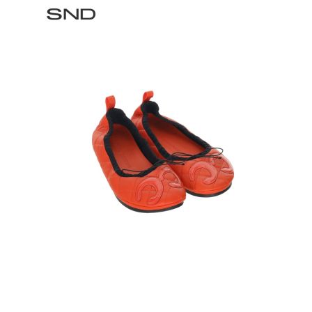 【COMMXN 设计师品牌】SND AW26 绗缝刺绣芭蕾平底鞋