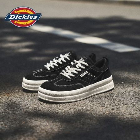 Dickies男鞋2026夏新款低帮透气厚底增高板鞋经典复古百搭休闲鞋
