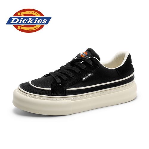 Dickies2026夏季新款厚底男款帆布鞋透气时尚简约百搭休闲款板鞋主图