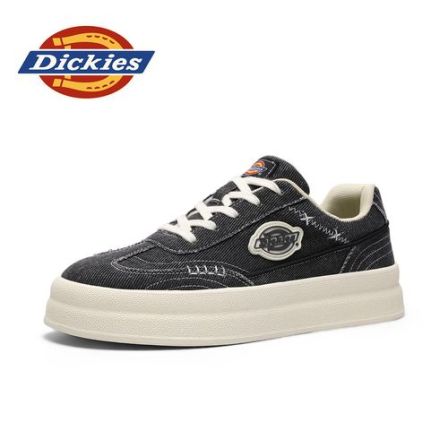 Dickies男鞋2026新款夏季增高百搭帆布鞋复古工装休闲鞋厚底板鞋